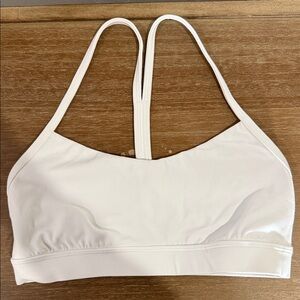 Lululemon Athletica Cream Sports Bra